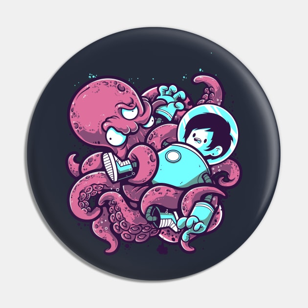 Tentacles Pin by Kensuke