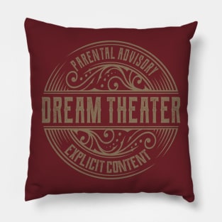 dream theater vintage ornament Pillow