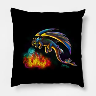 Dragon Flight Pillow