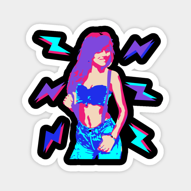 Saved by the Bell- Kelly Kapowski Magnet by NickiPostsStuff