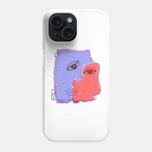 Face abstract Phone Case