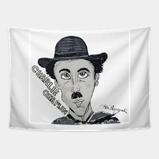 Charlie Chaplin Tapestry