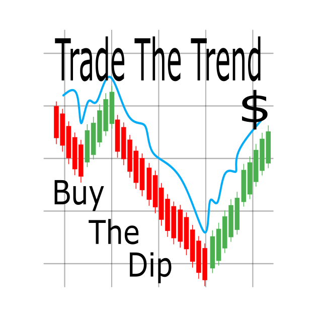 Trade The Trend Buy The Dip $ by Journees