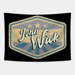 vintage john wick Tapestry