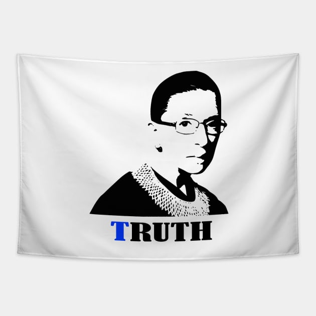 RBG Ruth Bader Ginsburg Feminist Shirts Tapestry by gillys