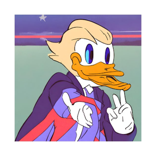 donald trump the duck by badrhijri