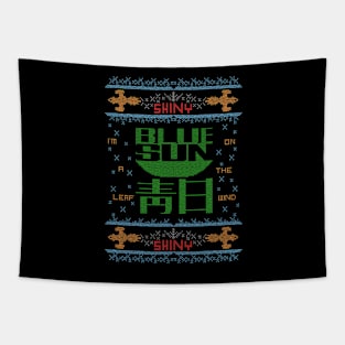 Firefly Blue sun ugly christmas variant Tapestry