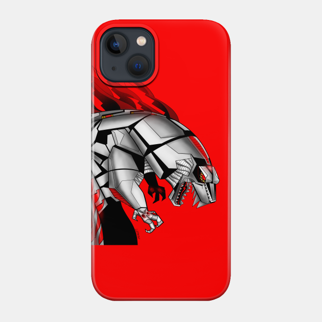 the cyborg mechagodzilla kaiju - Mechagodzilla - Phone Case