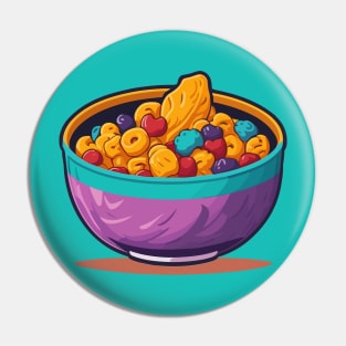 Cute Cereal Bowl Pin