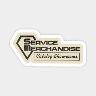 Service Merchandise Vintage Retro Magnet