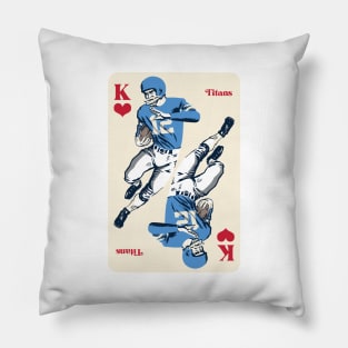 Tennessee Titans King of Hearts Pillow