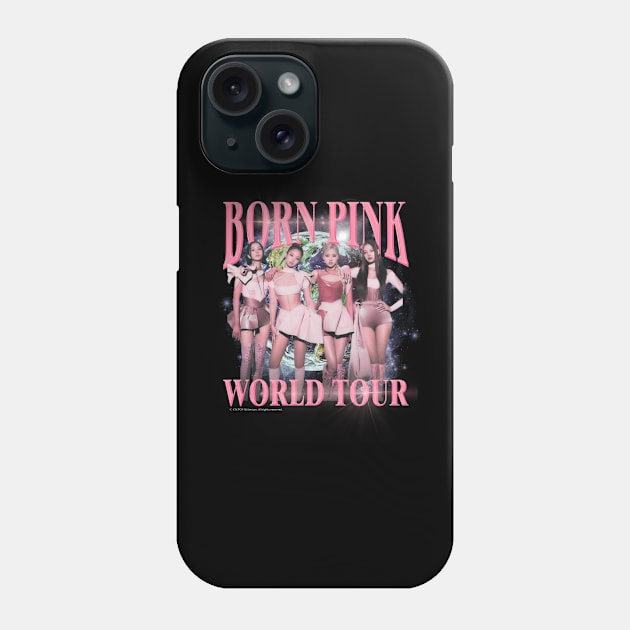 BORN PINK WORLD TOUR Phone Case by Y2KPOP