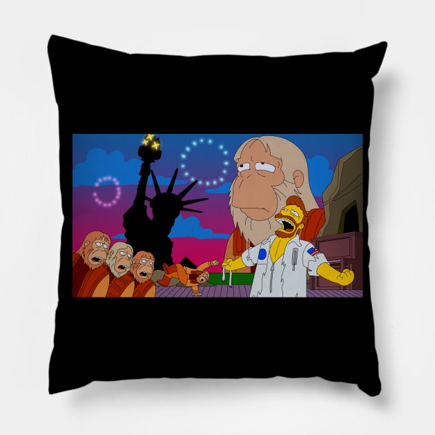 Dr Zaius poster Pillow by ermagix