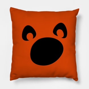 Pumpkin Faces For Halloween Pillow