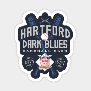 Hartford Dark Blues Magnet