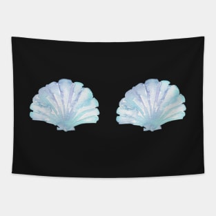 Shell Ya Later - Turquoise Seashell Tapestry