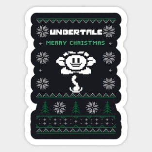 Undertale: Flowey Sticker for Sale by kotabird