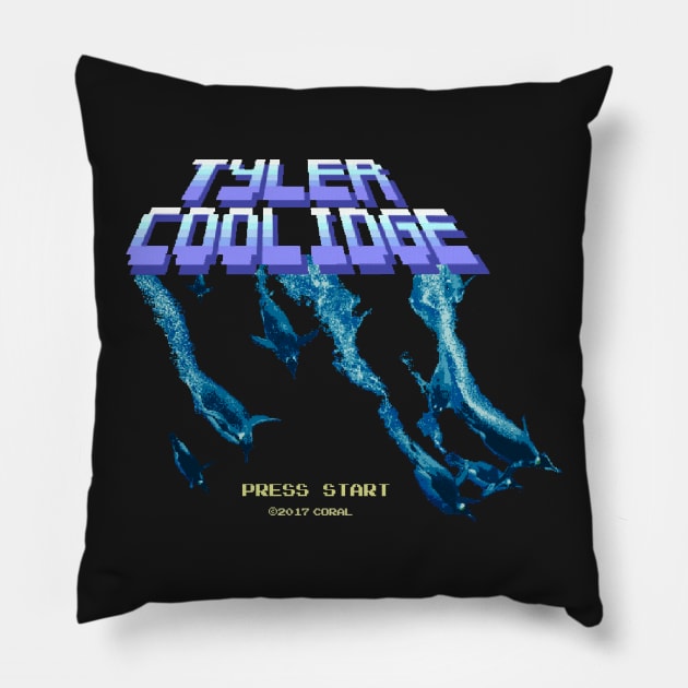 TITLE_SCREEN_1 Pillow by tylercoolidge