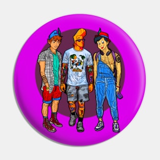 PETER, PINOCCHIO & JOHNNY BRAVO Pin