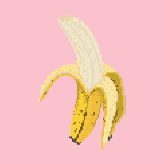 Banana Pixel by Huddie