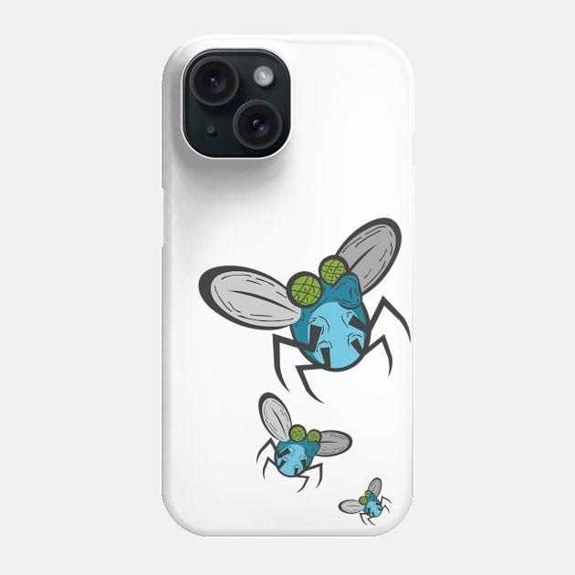 Fly fly Phone Case by alcalartdesign