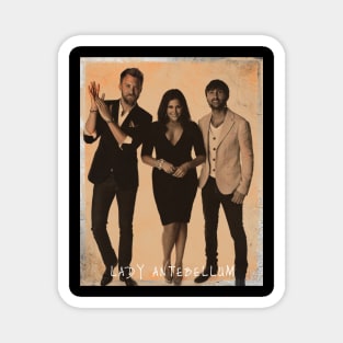 Vintage Lady Antebellum Magnet