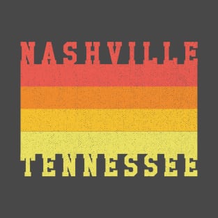 Nashville Tennessee retro sunset T-Shirt