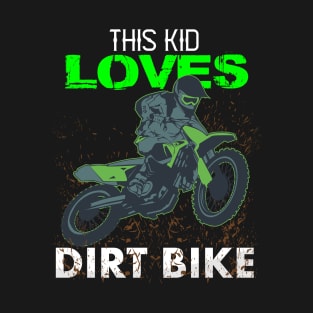 Youth Motorcross, Boys Dirt Bike T-Shirt