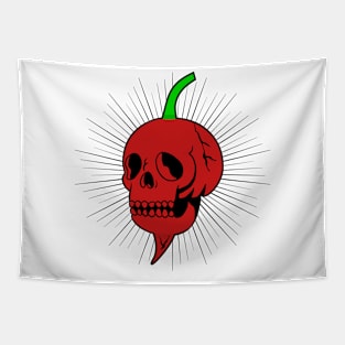 Spicy Skull Reaper Pepper Tapestry