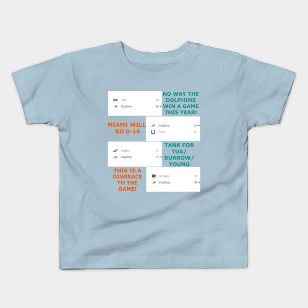 miami dolphins boys shirt