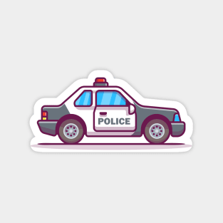 Police Car Magnet