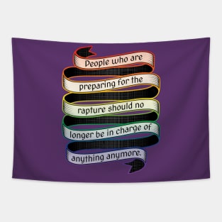 Rapture Nonsense (rainbow) Tapestry