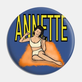 Annette Funicello Pin