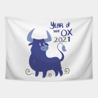 Year of the Ox ~ Chinese New Year 2021 Tapestry