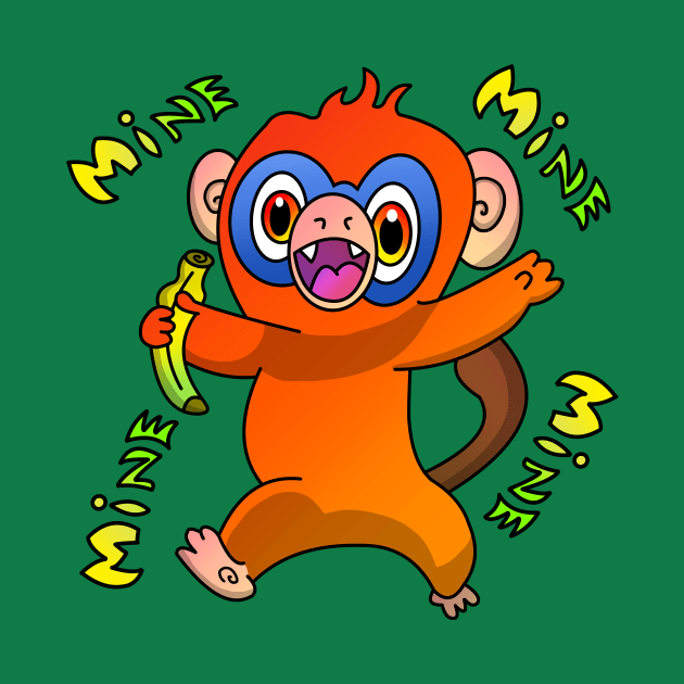 Booki the Banana Loving Monkey by mm92