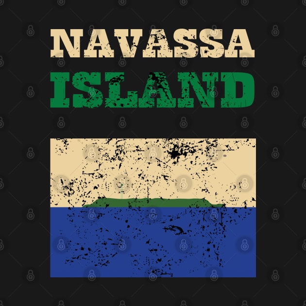 Flag of Navassa Island by KewaleeTee