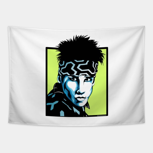 Zoolander Blue Steel Tapestry by STRVING