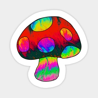 Trippy Shroom Magnet