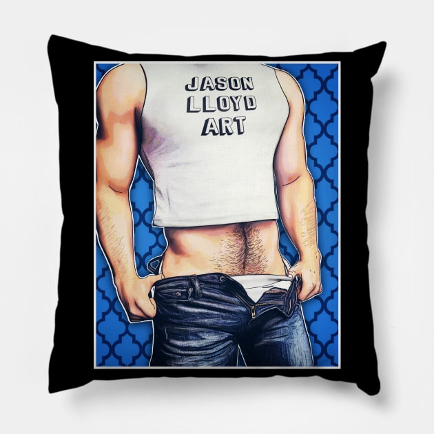 Jason Lloyd Art Pillow by JasonLloyd