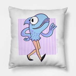 Silly mermaid Pillow