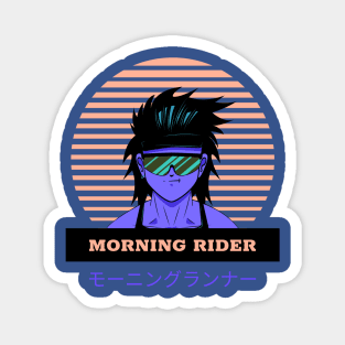 Morning Rider Magnet