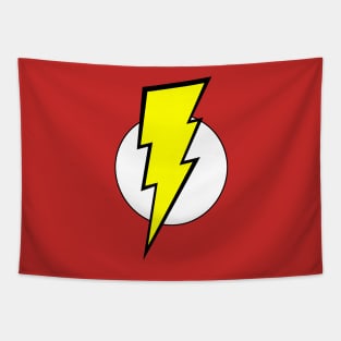 Pop Culture geek stuff Halloween costume lightning bolt colorful design Tapestry