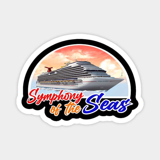 cruise ship Magnet by TypeTears