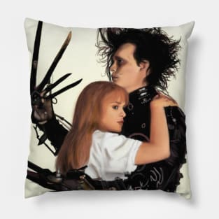 Edward scissorhands Pillow