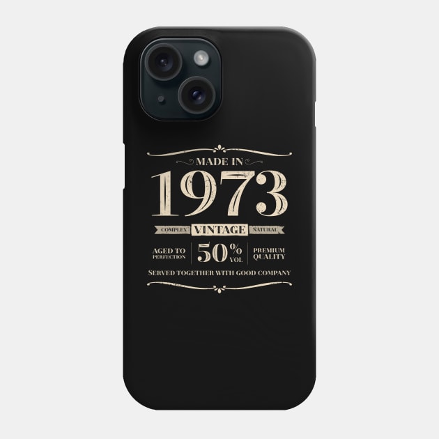 50 years. Born in 1973 Phone Case by AntiStyle