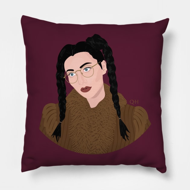 Qveen Herby Pillow by RafaDiaz