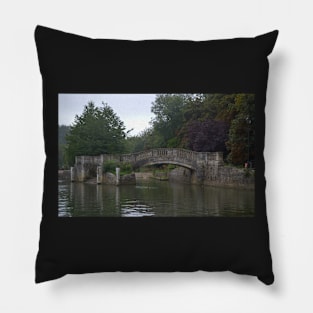 Bridge Near Iffley Lock, Oxford, UK Pillow