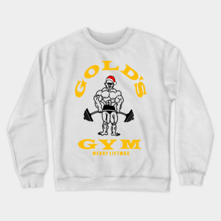 gold's gym crewneck sweatshirt