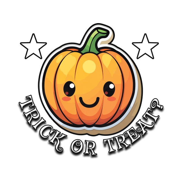 Trick or Treat - Halloween Pumpkin by Gothic Museum