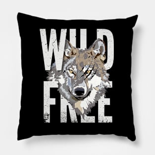 Wild and free Pillow